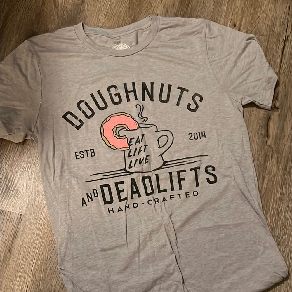 Doughnuts and Deadlifts Tee